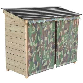 CLASSIC WORLD EDU Drewniany Składzik Ogrodowy Pojemnik