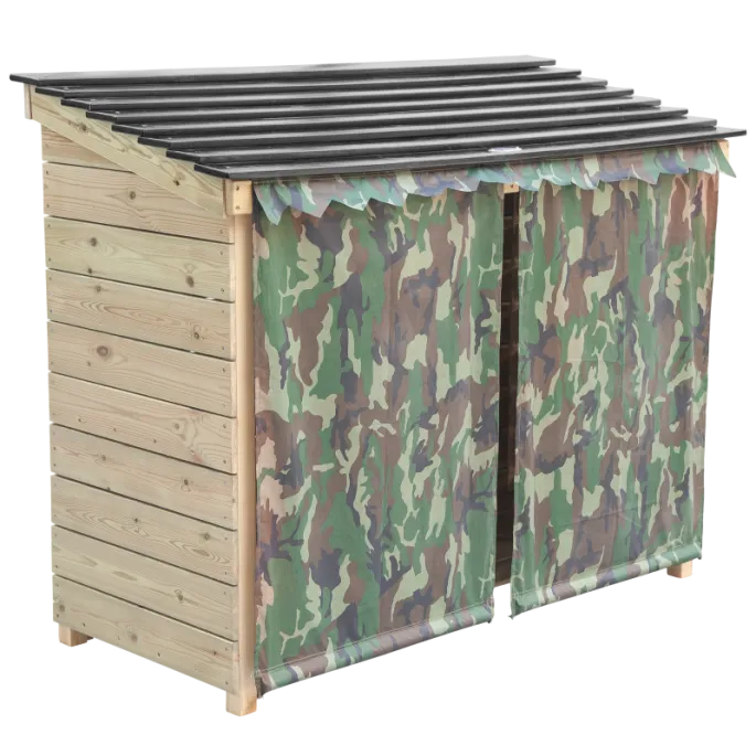 Pojemnik na zabawki dla dzieci z drewna impregnowanego odpornego na pogodę