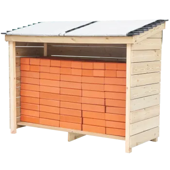 Bezpieczny drewniany pojemnik na ogród z moro zasłonką dla dzieci