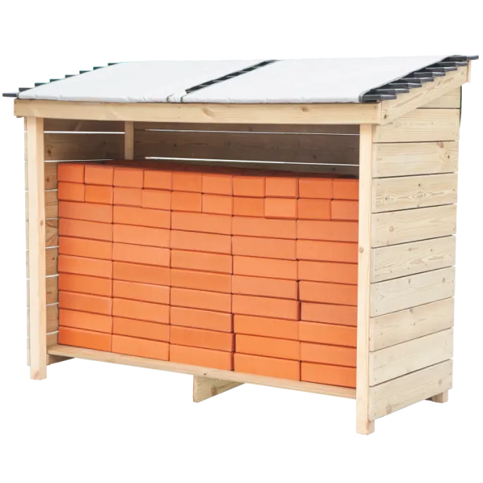 Bezpieczny drewniany pojemnik na ogród z moro zasłonką dla dzieci