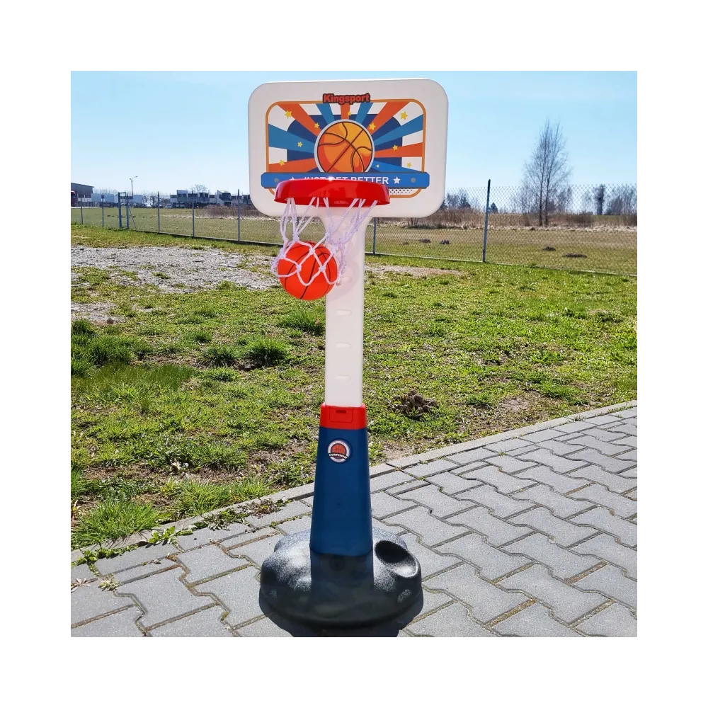 Piłka do koszykówki w zestawie z pompką