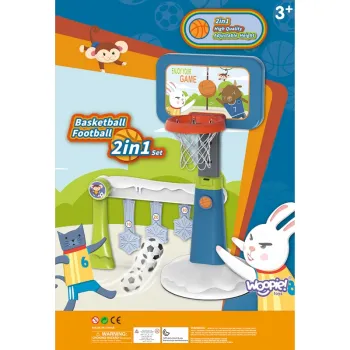 Wysokiej jakości piłka nożna z zestawu Woopie