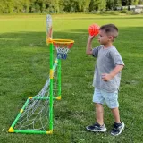 Zabawka do aktywnej zabawy koszykówka i piłka nożna