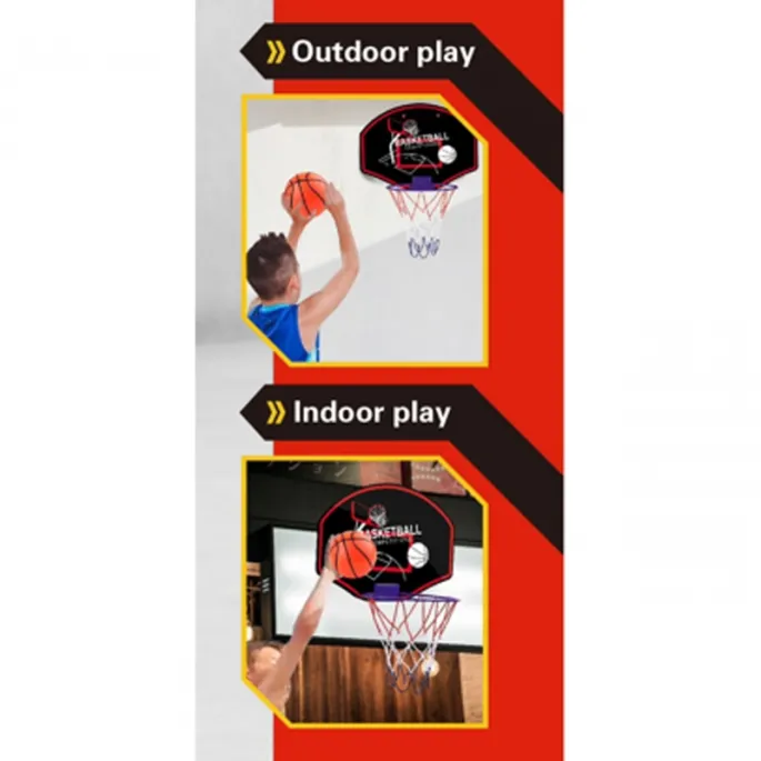 Zestaw do koszykówki z piłką i pompką