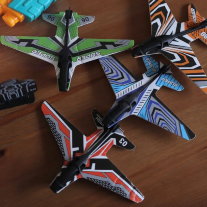 Wyrzutnia z zestawem celów do zestrzelenia