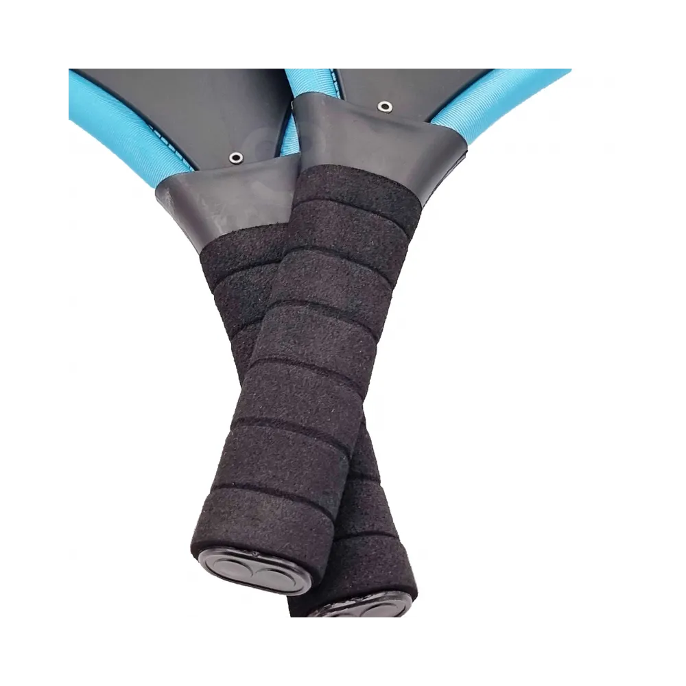 WOOPIE Duże Rakietki do Tenisa Badminton dla Dzieci Zestaw + Piłka Lotka