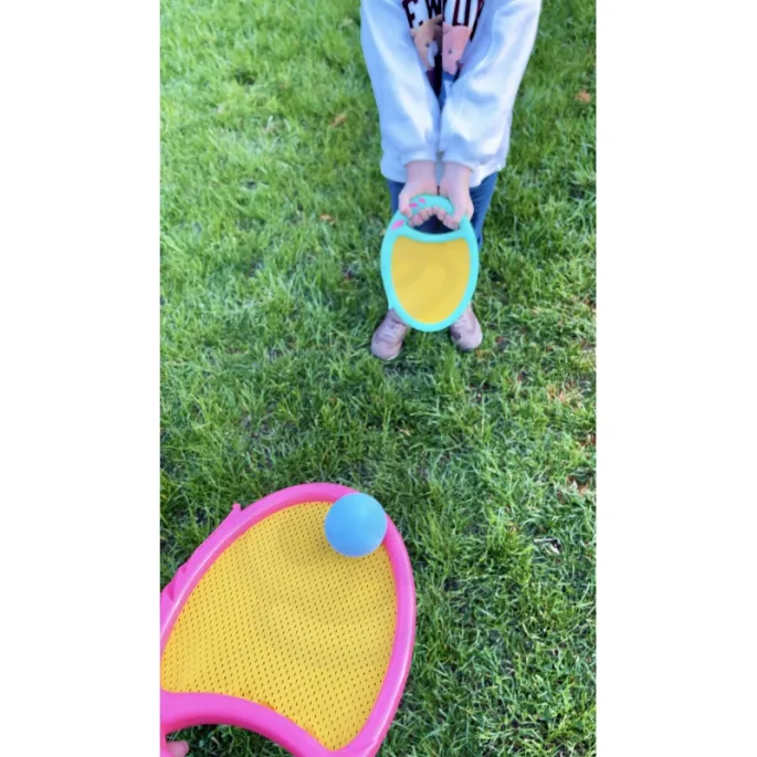 Zestaw CATCH BALL z paletkami i piłeczkami