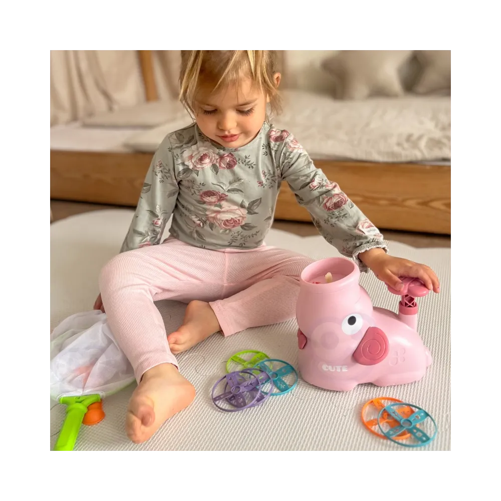 Gra rodzinna Złap Frisbee – zestaw z siatkami i okularami ochronnymi