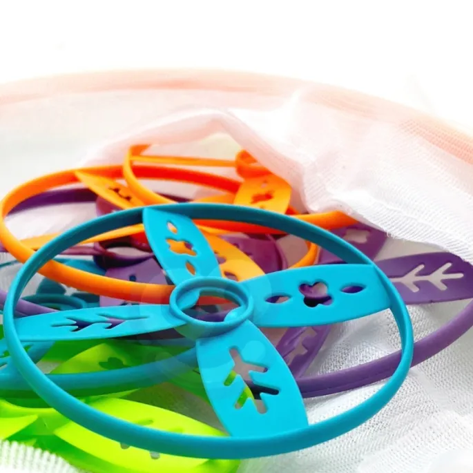 Wieloelementowa gra rodzinna z wyrzutnią dysków słonik WOOPIE