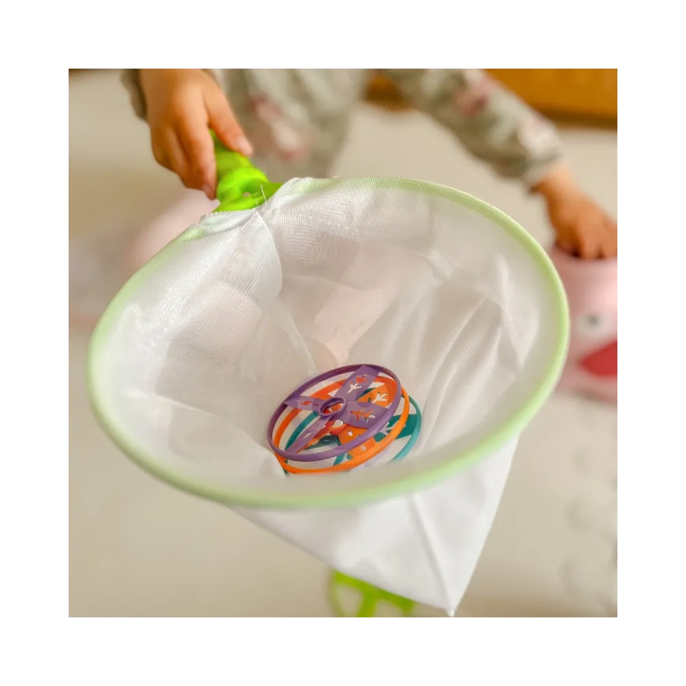 WOOPIE Gra Zręcznościowa Złap Frisbee Wyrzutnia Dysków