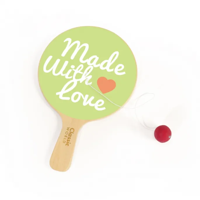 Pastelowy design gry Paddle Ball