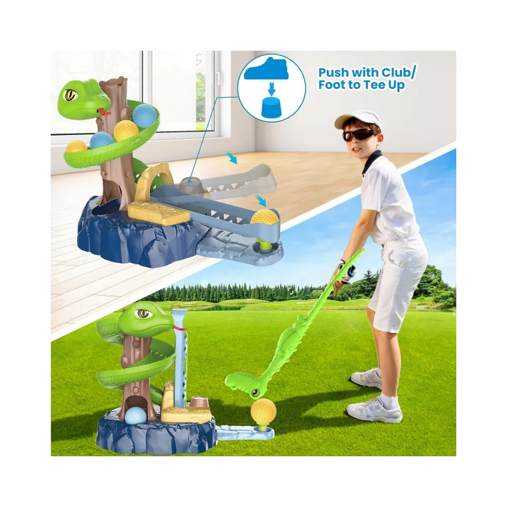 WOOPIE Gra Zręcznościowa Mini Golf SNAKE GOLF