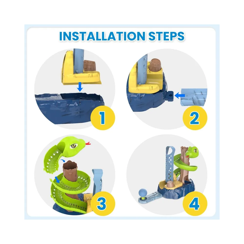 WOOPIE Gra Zręcznościowa Mini Golf SNAKE GOLF