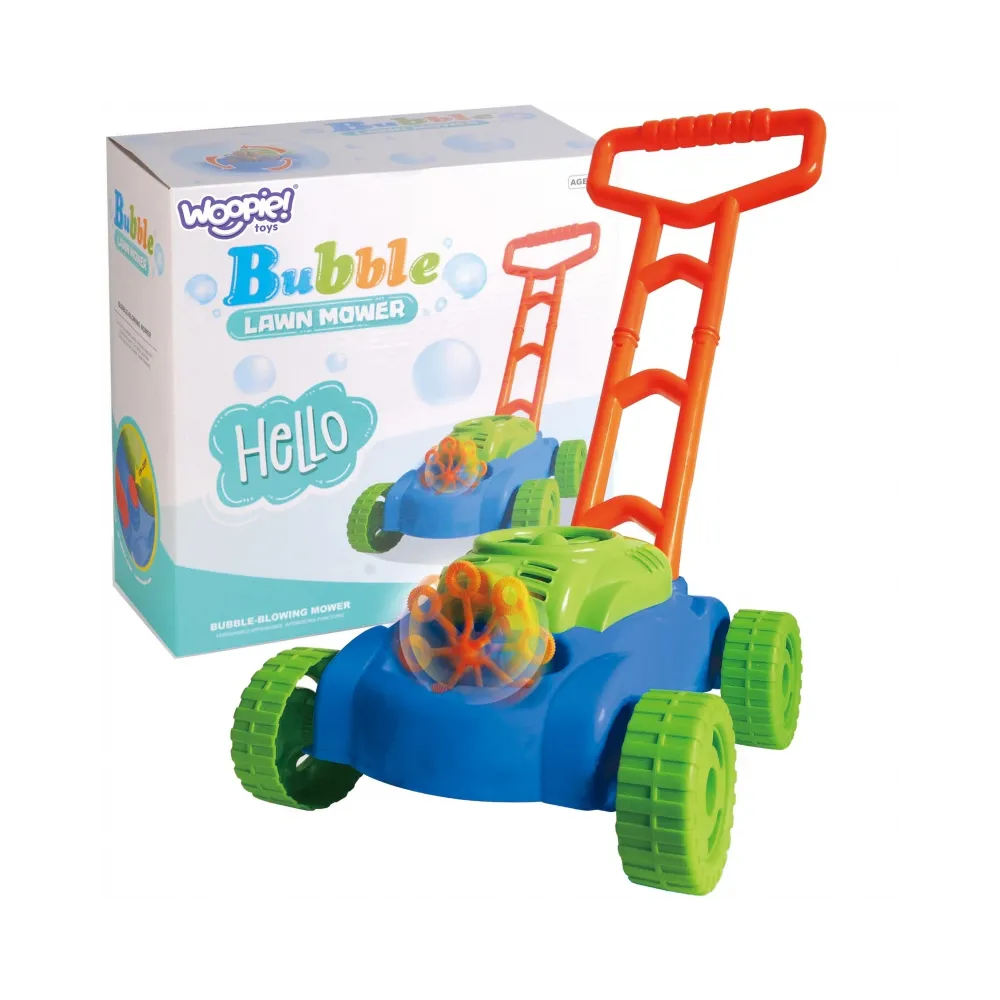 WOOPIE Kosiarka Bańki Mydlane Dźwięki Płyn