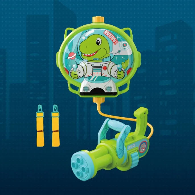 Zabawkowy plecak z wodą dla małych wojowników