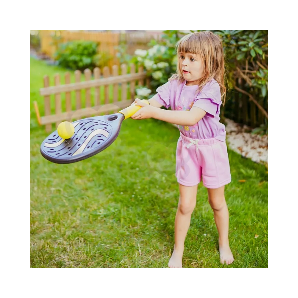 WOOPIE Rakieta z Piłką Piankową i Lotką- Zestaw Plażowo Ogrodowy