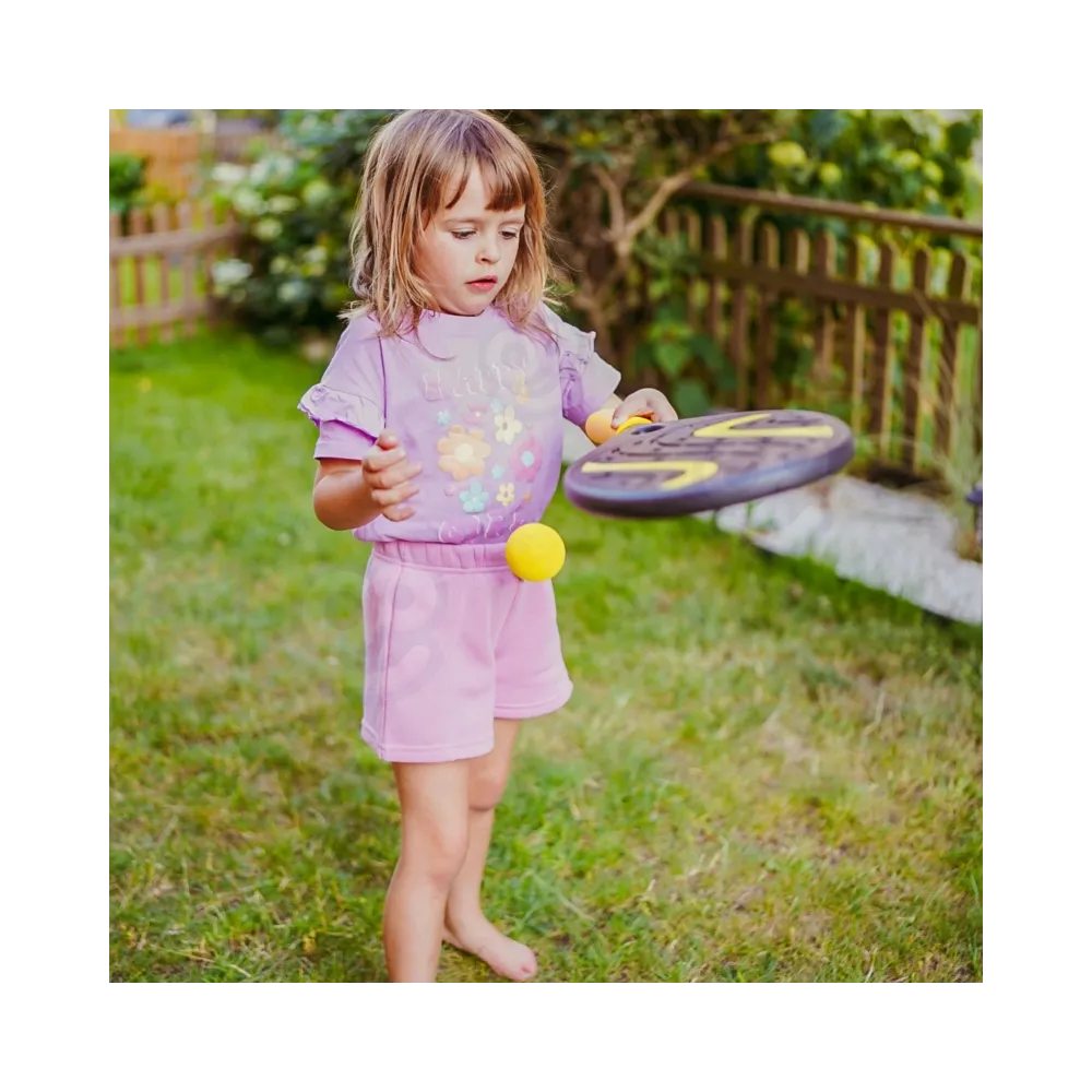 WOOPIE Rakieta z Piłką Piankową i Lotką- Zestaw Plażowo Ogrodowy