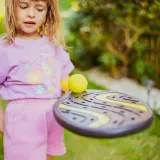 WOOPIE Rakieta z Piłką Piankową i Lotką- Zestaw Plażowo Ogrodowy