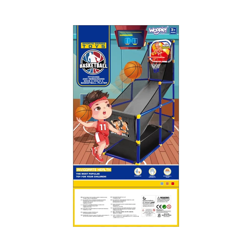 Motywująca zabawa w koszykówkę dla dzieci