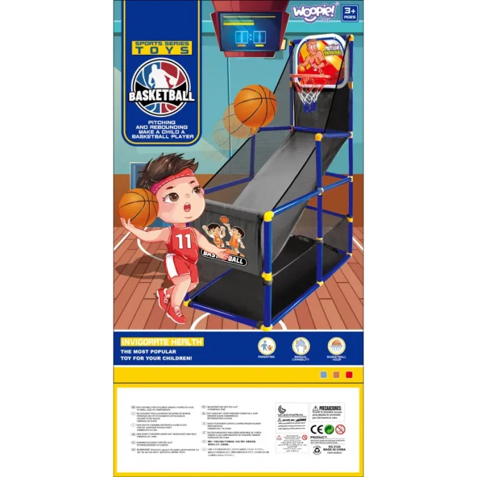 Motywująca zabawa w koszykówkę dla dzieci