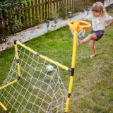 WOOPIE Zestaw 2w1 koszykówka Bramka do Piłki Nożnej + Piłki i Pompka