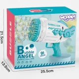 WOOPIE Pistolet do Robienia Baniek Mydlanych 91 Otworów Niebieski
