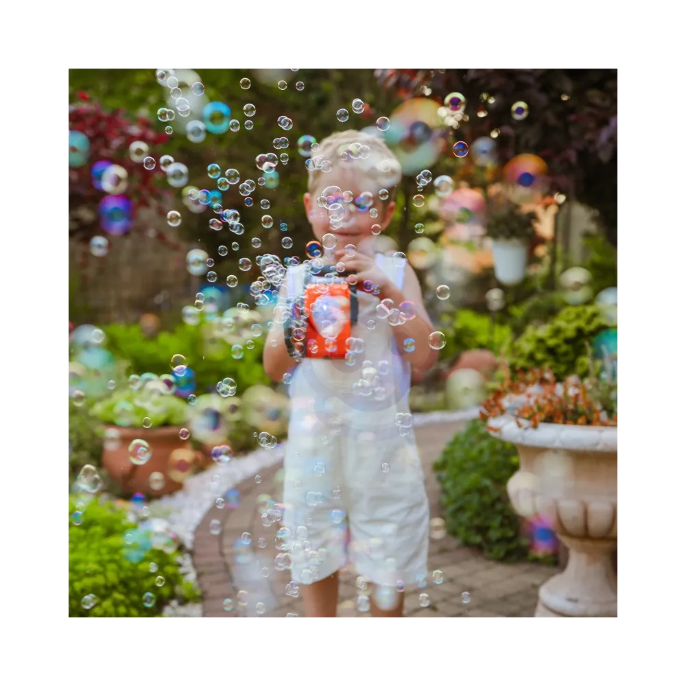 WOOPIE Piła Łańcuchowa - Pistolet do Robienia Baniek Mydlanych