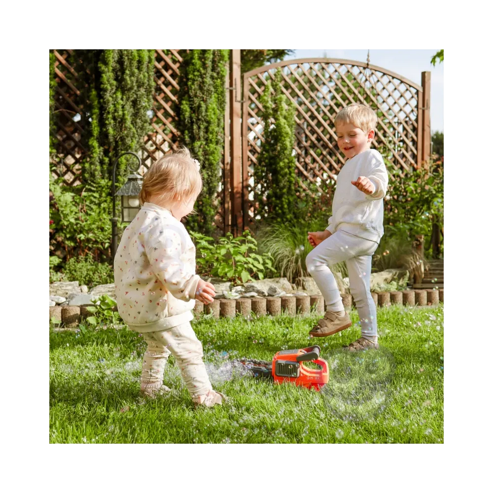 WOOPIE Piła Łańcuchowa - Pistolet do Robienia Baniek Mydlanych