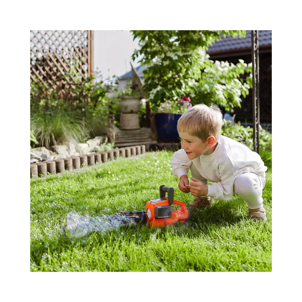 WOOPIE Piła Łańcuchowa - Pistolet do Robienia Baniek Mydlanych