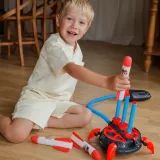 WOOPIE Wyrzutnia Rakiet Piankowych 6 szt.