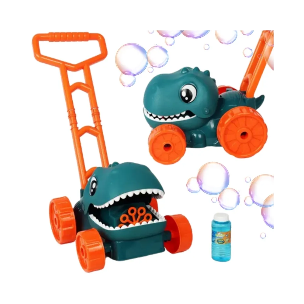 WOOPIE Kosiarka Ogrodowa Dino na Bańki Mydlane Dinozaur + Płyn