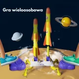 WOOPIE Podwójna Wyrzutnia Rakiet Piankowych 6 szt.