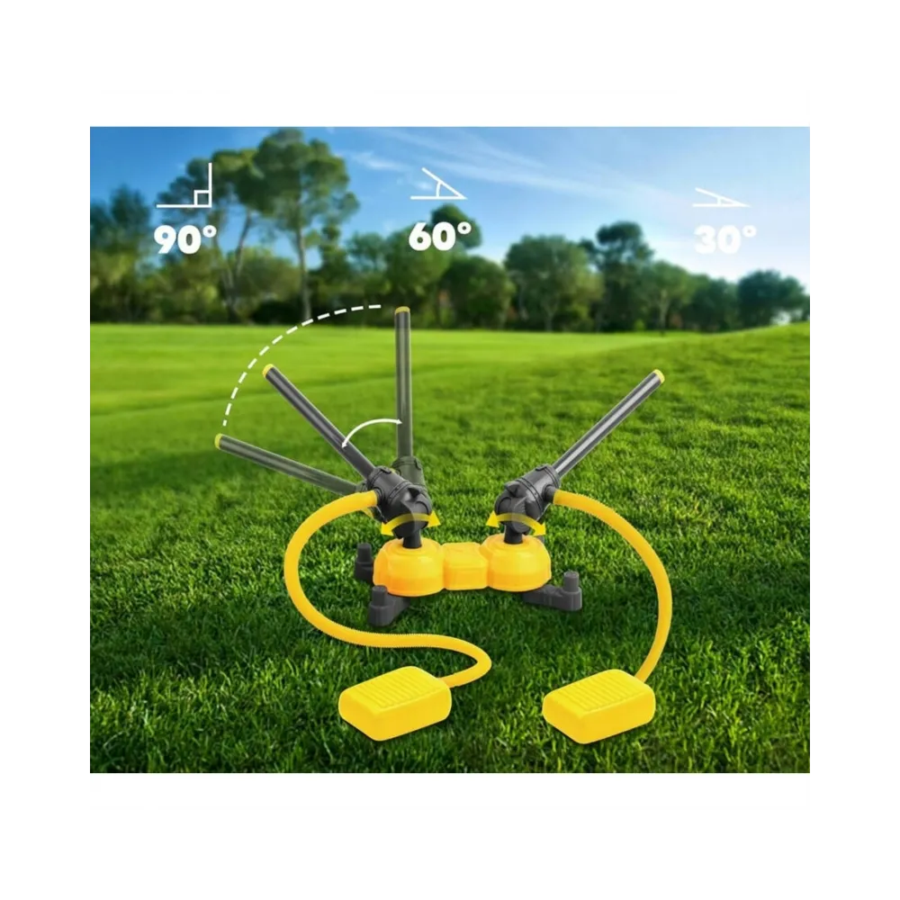 WOOPIE Podwójna Wyrzutnia Rakiet Piankowych 8szt.