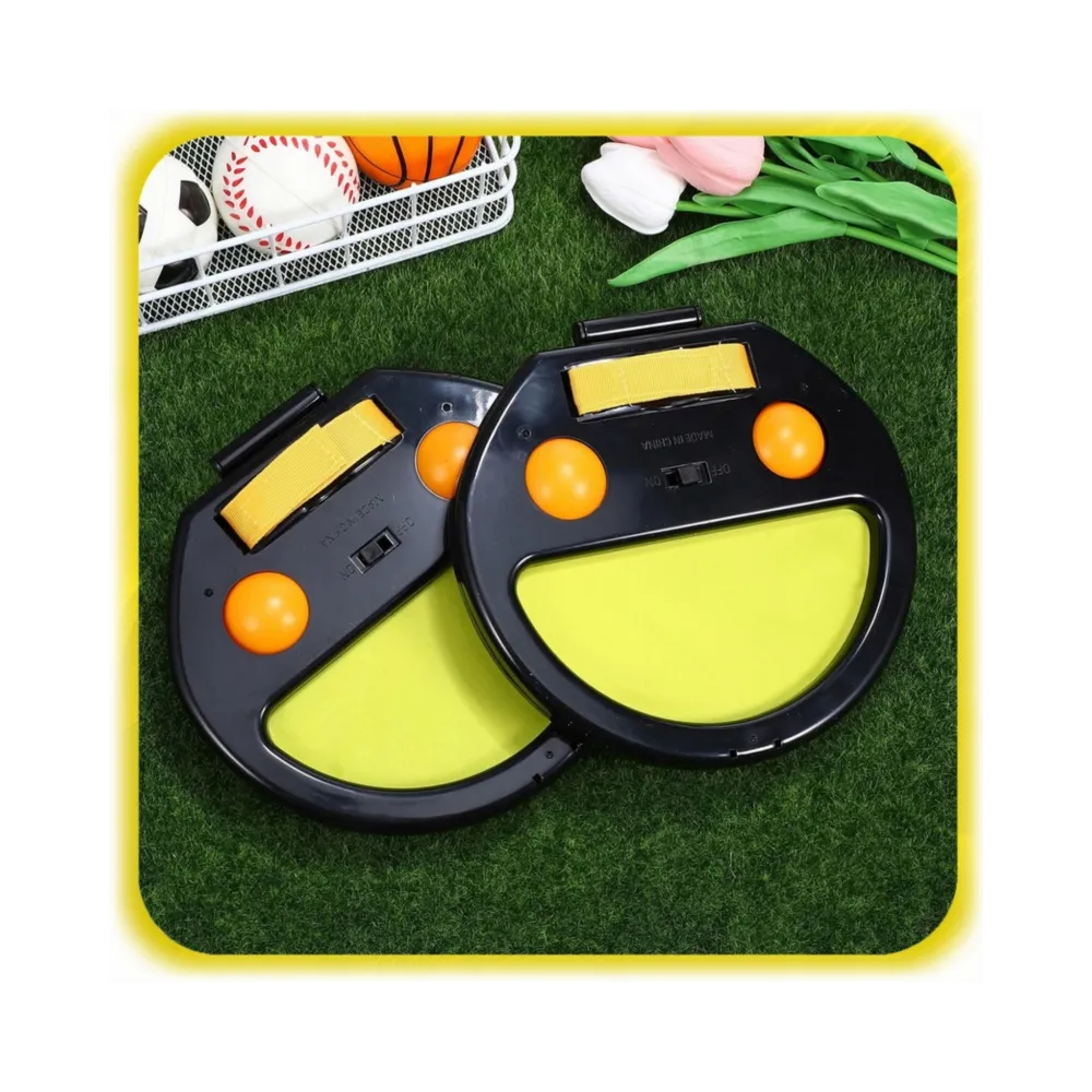 WOOPIE Catch Ball Gra Zręcznościowa Rzucaj Łap Dla Dwojga 2x Paletki+ 4 Piłki