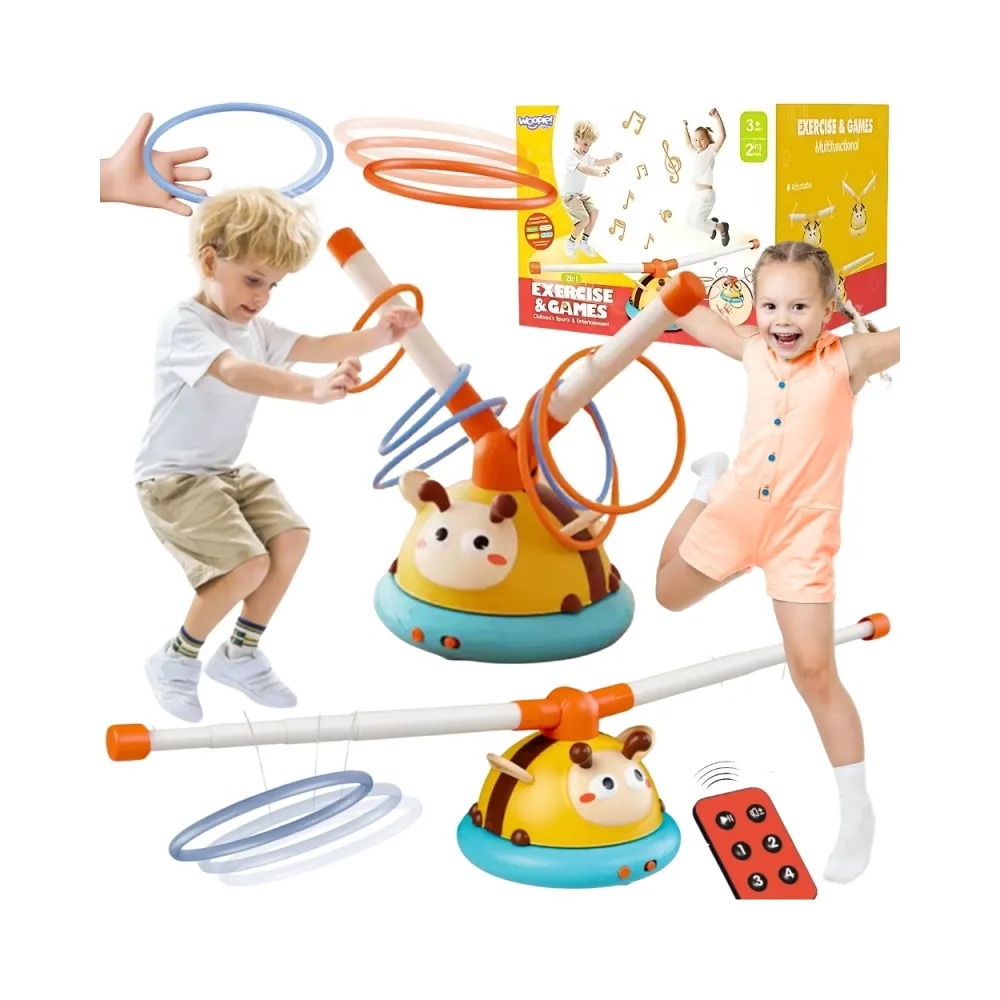 Interaktywna skakanka dla dzieci do zdrowej zabawy