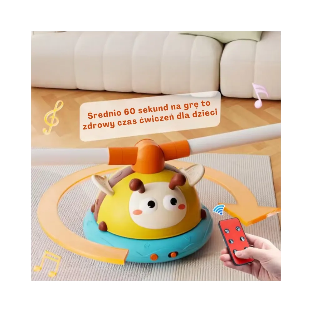 Zestaw do rzucania obręczami z regulowaną prędkością