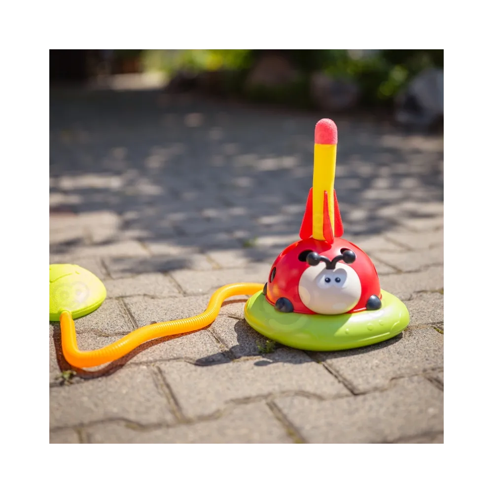 WOOPIE Gra Zręcznościowa 3w1 Wyrzutnia Rakiet Skakanka Rzut do Celu Biedronka