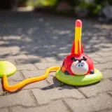 WOOPIE Gra Zręcznościowa 3w1 Wyrzutnia Rakiet Skakanka Rzut do Celu Biedronka