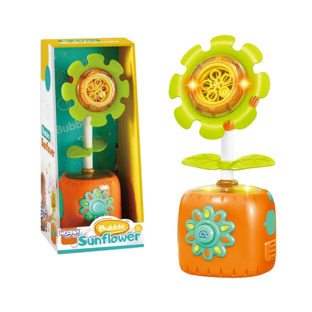 WOOPIE Interaktywny Słonecznik Maszyna do Baniek Mydlanych