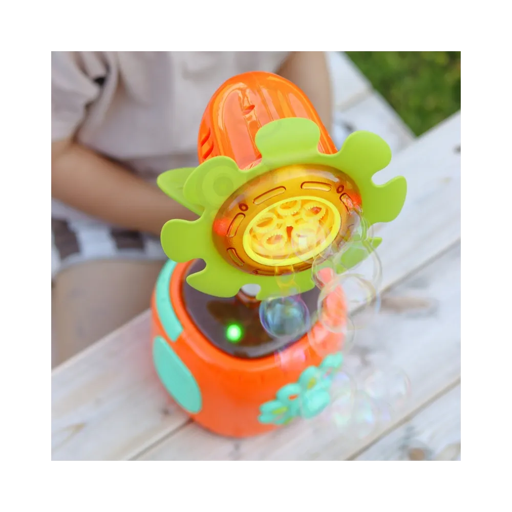 WOOPIE Interaktywny Słonecznik Maszyna do Baniek Mydlanych