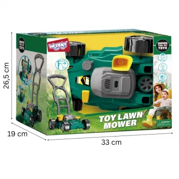 Realistyczna kosiarka pchacz z dźwiękiem i światłem