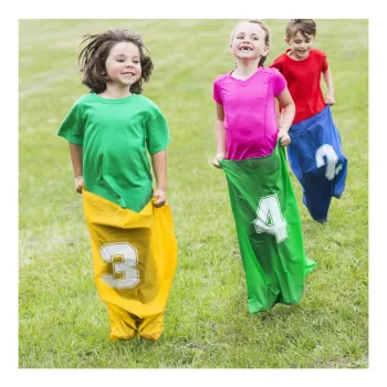 WOOPIE Worki do Skakania Zestaw Animacyjny Kinder Party 4 szt