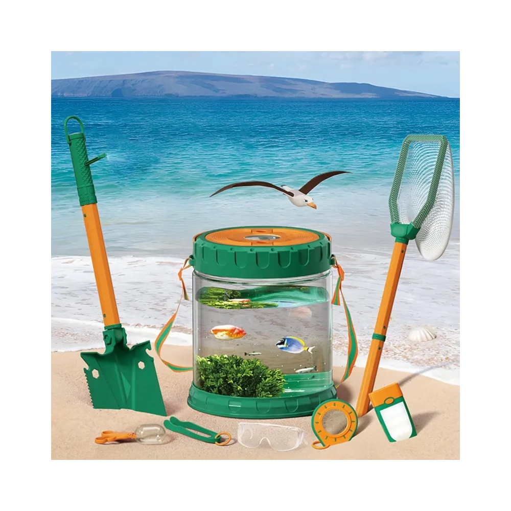 Pojemnik na owady z lupą dla małych badaczy