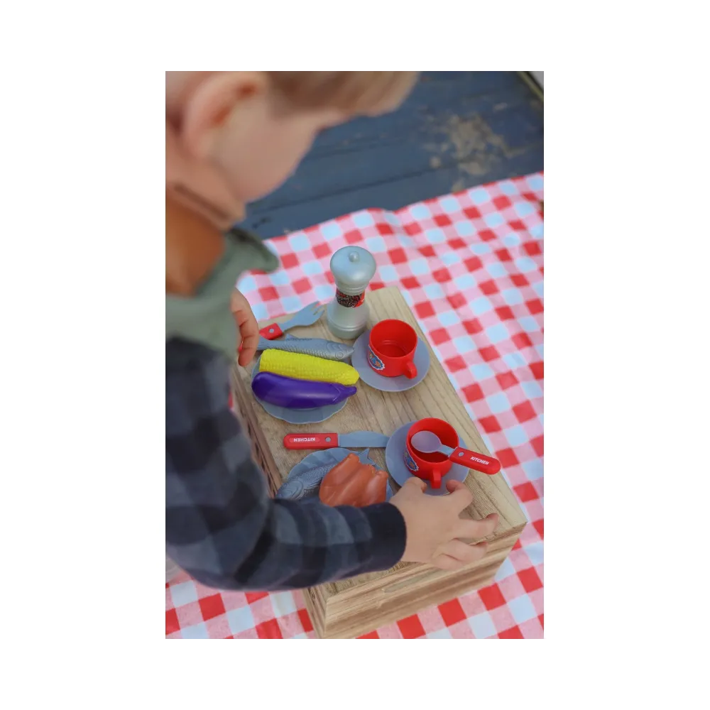 Zabawka do grillowania rozwijająca wyobraźnię dzieci