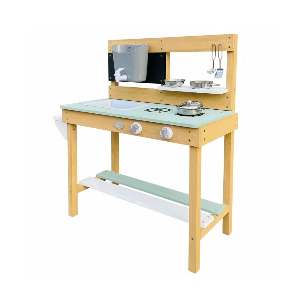 AXI Duża Drewniana Kuchnia Zabawa Woda i Piaskiem