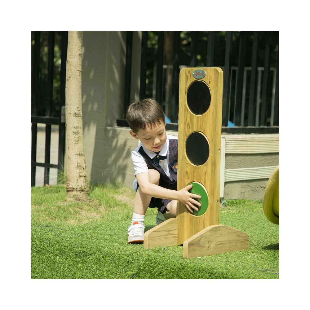 CLASSIC WORLD EDU Drewniany Sygnalizator Świetlny XXL