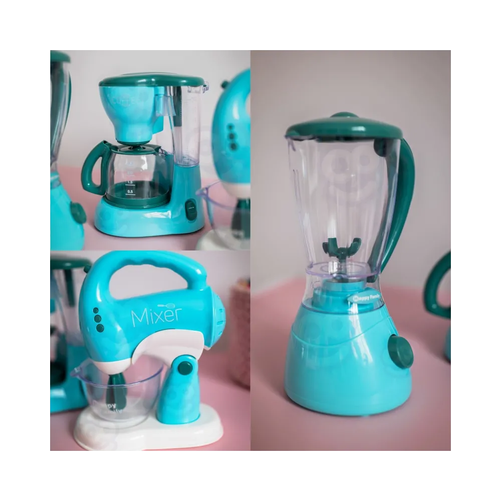 WOOPIE Zestaw AGD dla Dzieci 3w1 Mikser Blender Robot Kuchenny