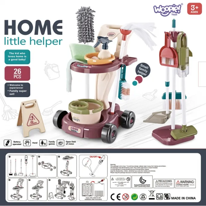 Radosna zabawa w sprzątanie z zestawem WOOPIE