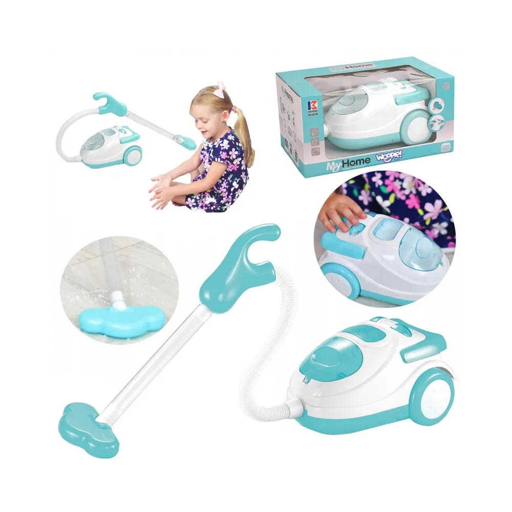 WOOPIE Interaktywny Odkurzacz dla Dzieci z Funkcją Ssania