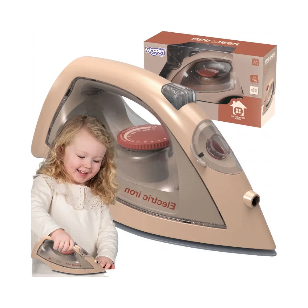 WOOPIE Żelazko ze Spryskiwaczem Światłem i Dźwiękiem dla Dzieci